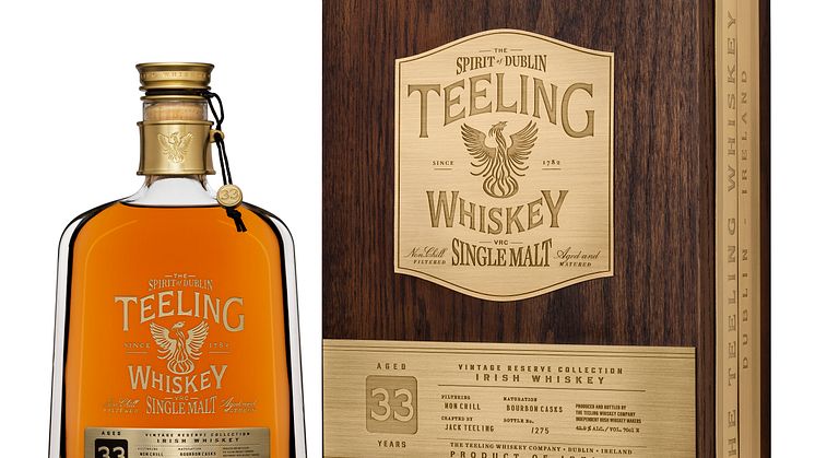 Teeling 33 YO Bottle+box