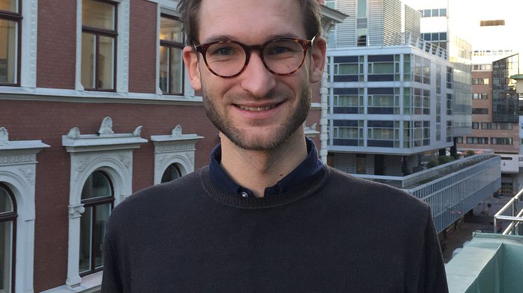 Erik Värendh, ny Talent Manager hos HusmanHagberg.