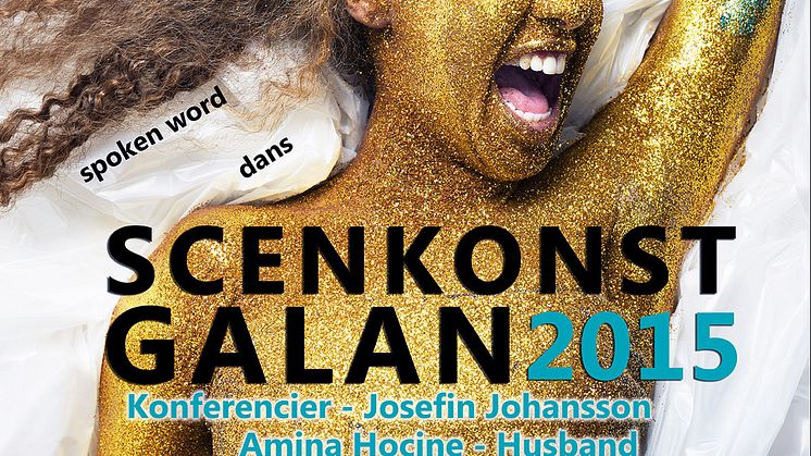 Affisch Scenkonstgalan 2015
