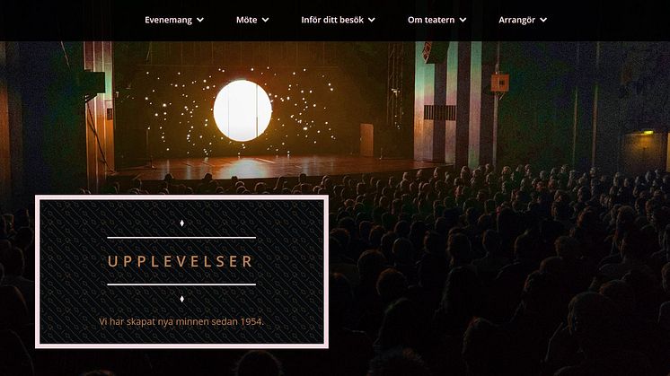 Halmstads Teater - för upplevelser och möten. Foto: Destination Halmstad