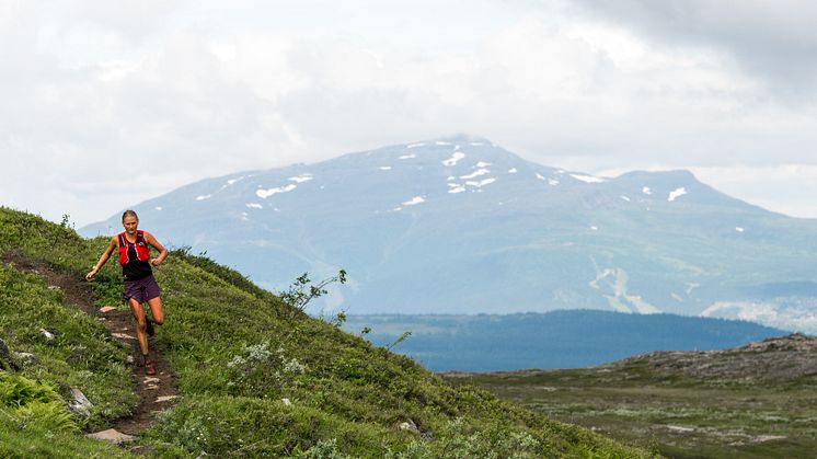 Ida Nilsson vann damklassen i Kia Fjällmaraton. I herrklassen segrade Andreas Svanebo.