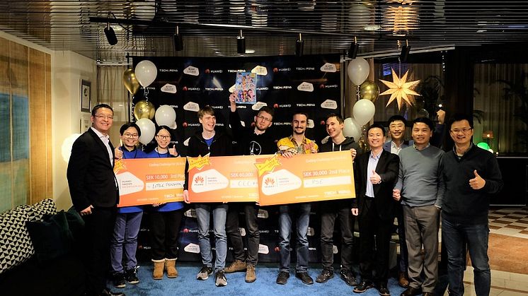 Studenter tävlade om att ta fram lösningar för 5G och 6G under Huawei Hackathon 2022