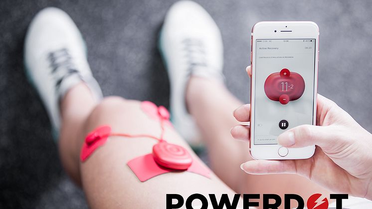 RLVNT blir nordisk distributör av världens första uppkopplade stimulator för muskelåterhämtning – PowerDot!