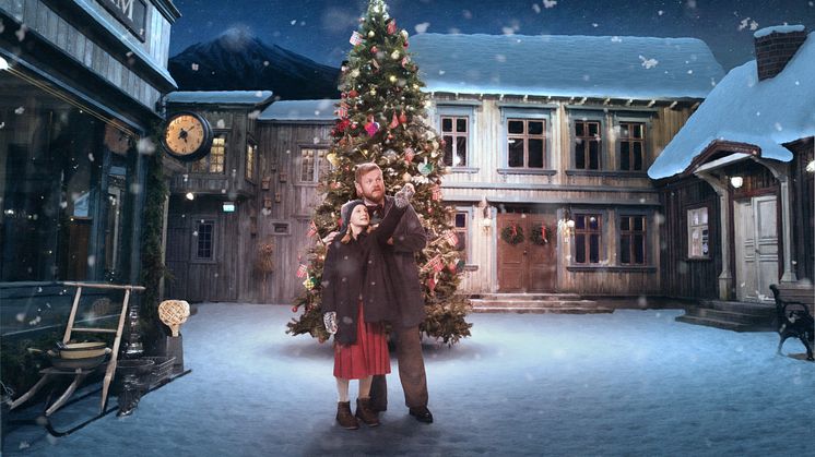 Jul på Prøysenhuset - her fra forestillingen Bygda som glømte at det var jul