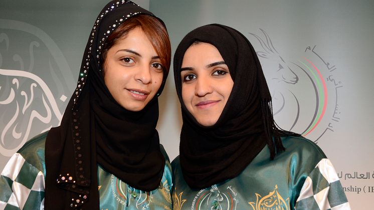 Fatma Al Manji och Shathra Al Hajjaj