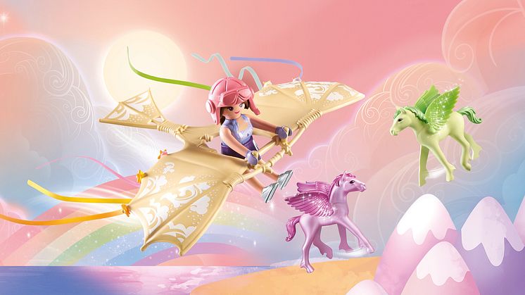 Himmlischer Ausflug mit Pegasusfohlen (71363) von PLAYMOBIL