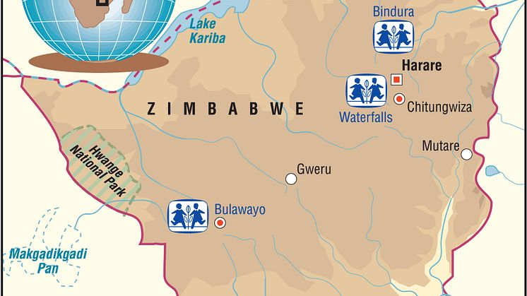Kamp mot kolera i Zimbabwe