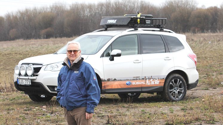 Med Subaru Forester till vägs ände