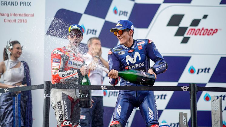 ロードレース世界選手権 MotoGP（モトGP）　Rd.15　10月7日　タイ