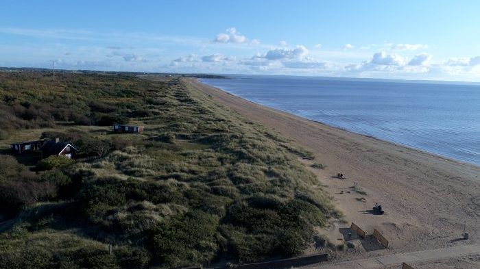 Översiktsbild på Östra stranden.