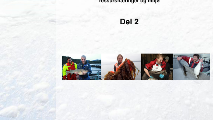 Del II Rapport nye oppdrettsarter