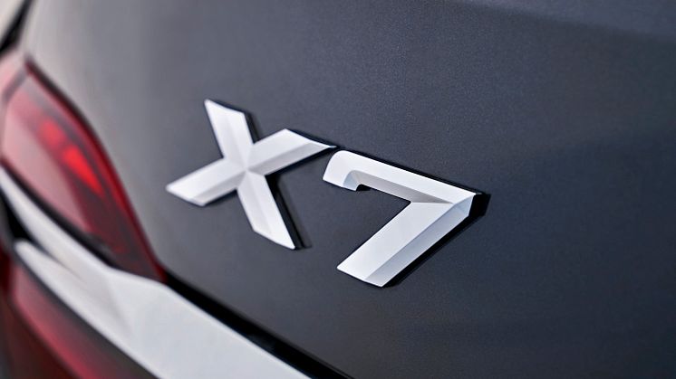 Helt nye BMW X7