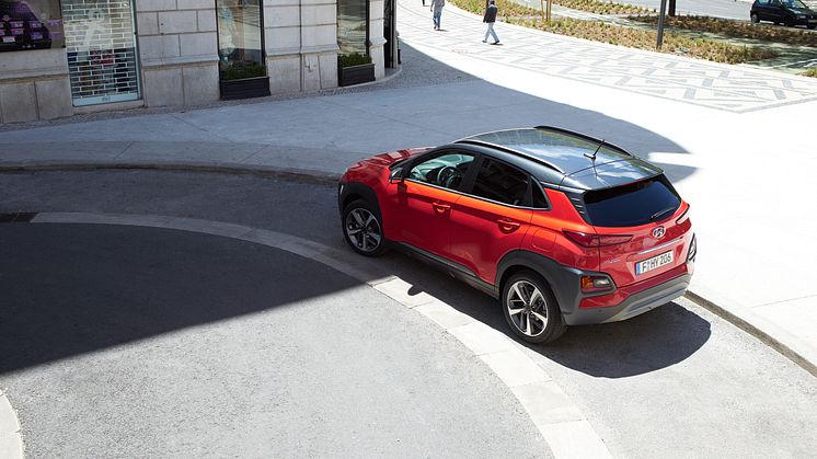 Hyundai KONA kommer som elbil i 2018. Perfekt SUV for det norske markedet.