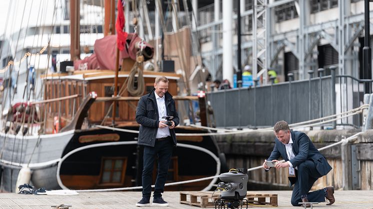 Oi24 - The Dockside Demos allows visitors to  see new technology in action