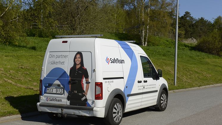 Servicebil från SafeTeam