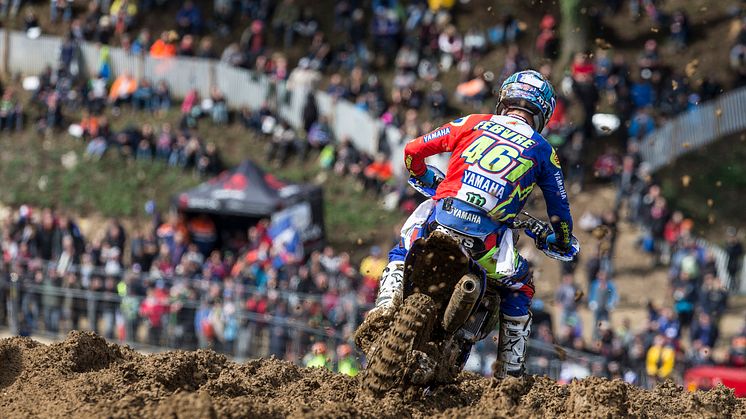 #461 ロマン・フェーブルは2位／4位で総合4位（YZ450FM）