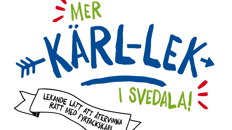 I april blir det lekande lätt att återvinna med fyrfackskärl i Svedala kommun.