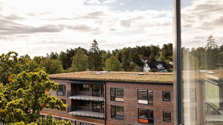 Vy över Ersta Susannahemmet i Snättringe, Huddinge