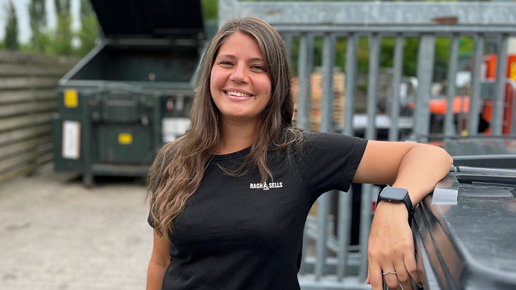 Erika Hansson är Ragn-Sells platschef på Nova och hon är mycket nöjd med utfallet av den nya avfalls- och återvinningsrutinen på köpcentrat.