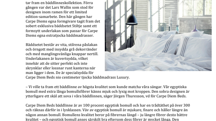 Sov sött i stilrent sänglinne