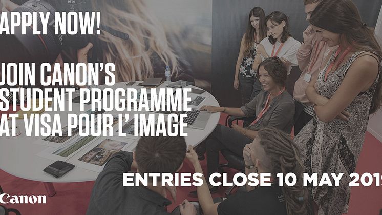 Canon invites up-and-coming photographers to grow their talents at Visa Pour L’Image