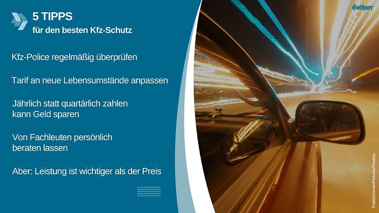Sparpotenzial Autoversicherung: Leistungen regelmäßig an das individuelle Risiko anpassen