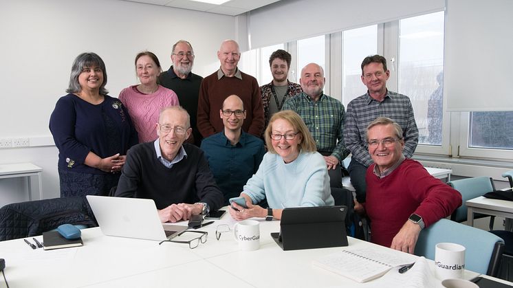 Members of the Cyber Guardians team.