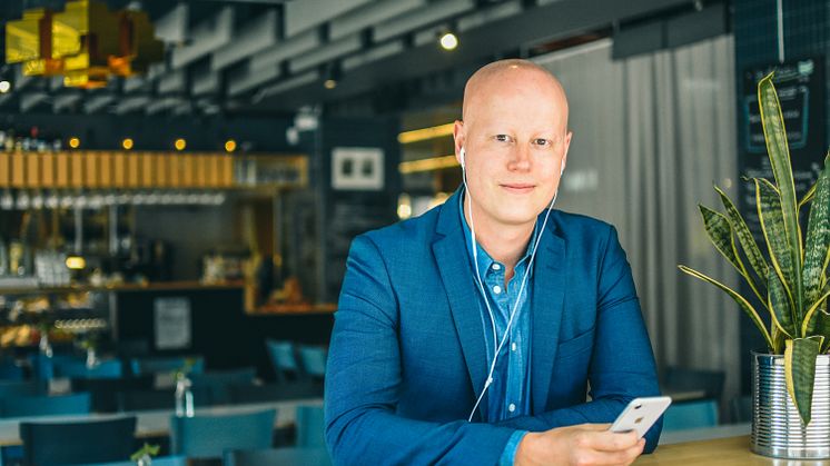 Niclas Sandin, VD BookBeat Foto: Andreas Carlfors