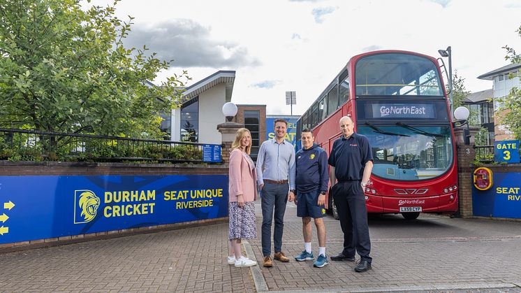 Go North East proudly sponsor Durham Cricket's Visually Impaired Team