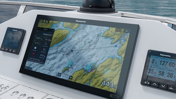High res image - Raymarine XL charts