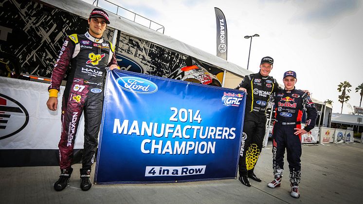 Amerikan Global Rallycross -sarjan valmistajien mestaruus Fordille