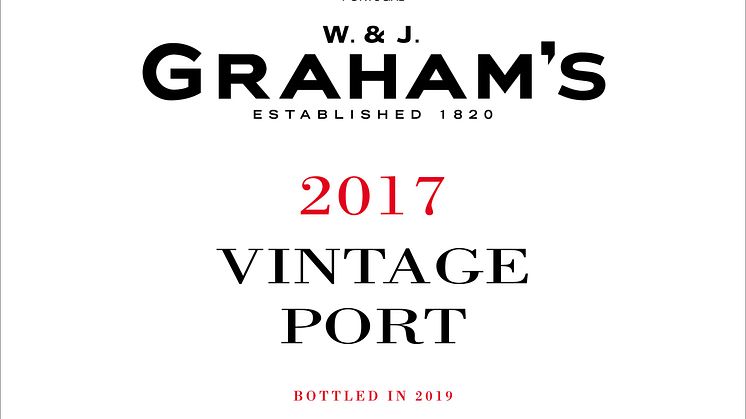 Graham's Vintage Port 2017