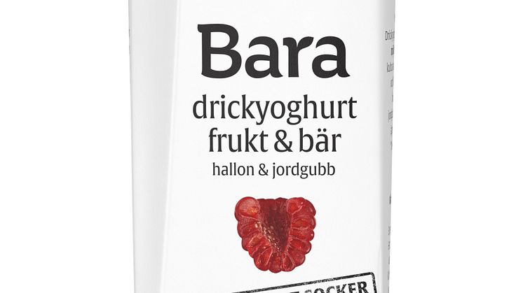 Bara drickyoghurt hallon & jordgubb