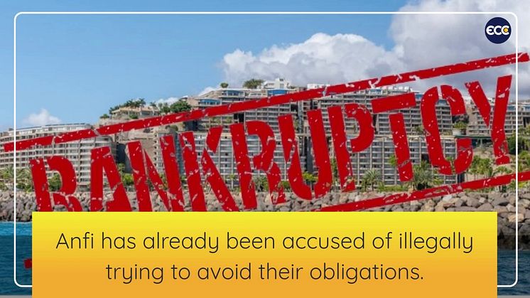 Anfi Resorts bankruptcy shock does not affect compensation claims