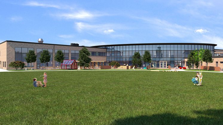 Hököpinge Skola. Samtliga bilder är framtagna av Vellinge kommun/Arkitektgruppen i Malmö AB