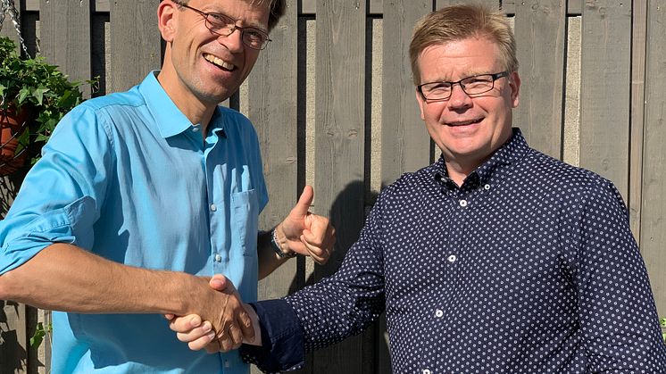 Mattias Goldmann, Fores, hälsar SunPine och deras vd Magnus Edin välkomna till 2030-sekretariatet.