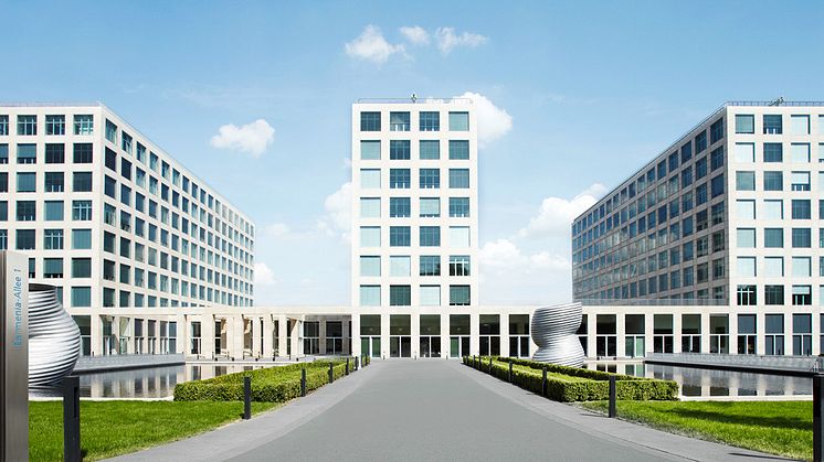 Die Hauptverwaltungen der Barmenia Versicherungen in Wuppertal