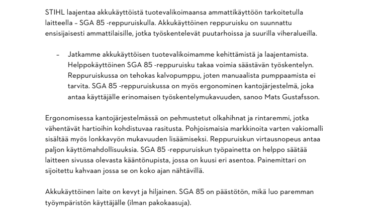 STIHL LANSEERAA ENSIMMÄISEN AKKUKÄYTTÖISEN REPPURUISKUNSA.pdf