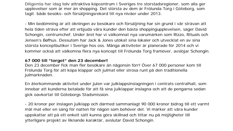 Försäljningsrekord och 12 miljoner besökare! 