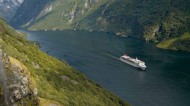 Visit the ‘Greatest Fjords of Norway’ all in one holiday with Fred. Olsen Cruise Lines 