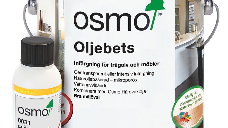 Osmo Oljebets och Osmo 6631 Härdare Oljebets