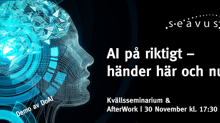 AI på riktigt - händer här och nu! 