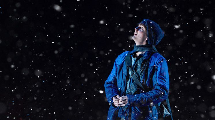 Tidlege foto frå prøvane på Snøsøstera