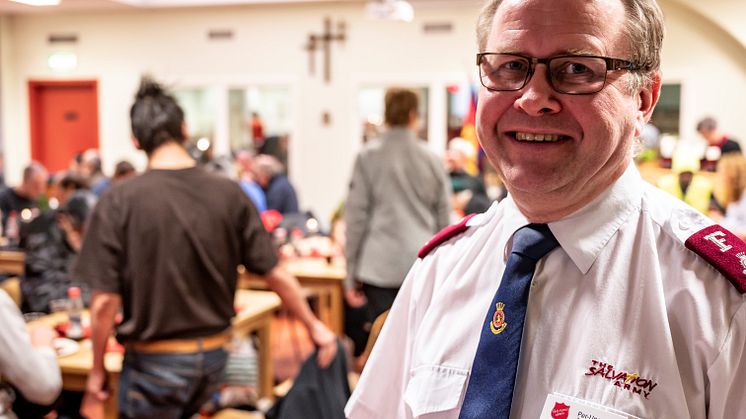 Per-Uno Åslund, bitr divisionschef, Frälsningsarmén Sociala Divisionen. Foto: Jonas Nimmersjö