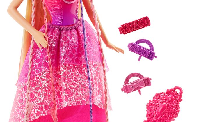 Barbie 4 Königreiche - Zauberhaar Flechtspaß Prinzessin