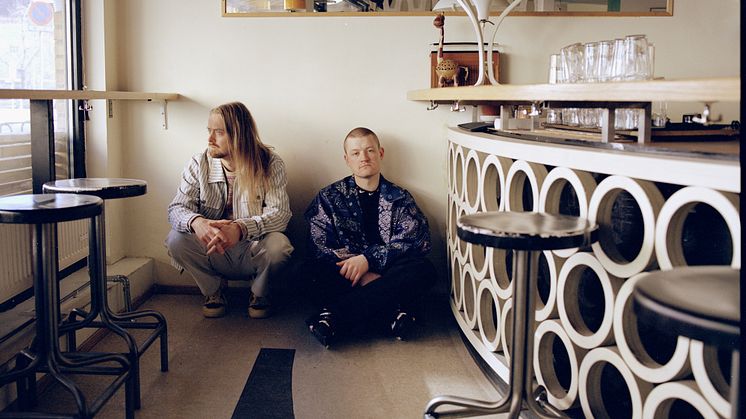 Frode Larsen og Kristian Olstad i duoen Kantona er i dag ute med debut-EP. Foto: Lasse Fløde.