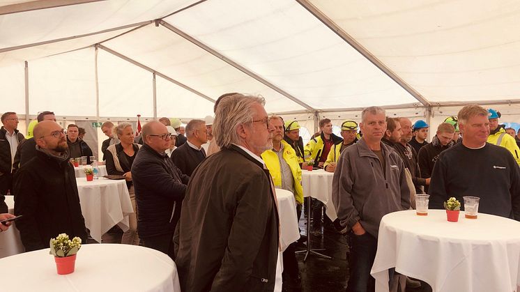 Strandhaverne er tegnet af Juul I Frost Arkitekter og er inspireret af den industrielle historie langs Amagerbanen