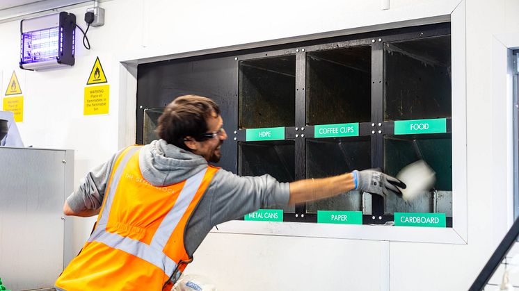 Brighton station hits 90% recycling rate for Global Recycling Day