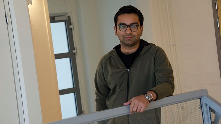 Anshuman Bhardwaj, forskare i atmosfärsvetenskap vid Luleå tekniska universitet.