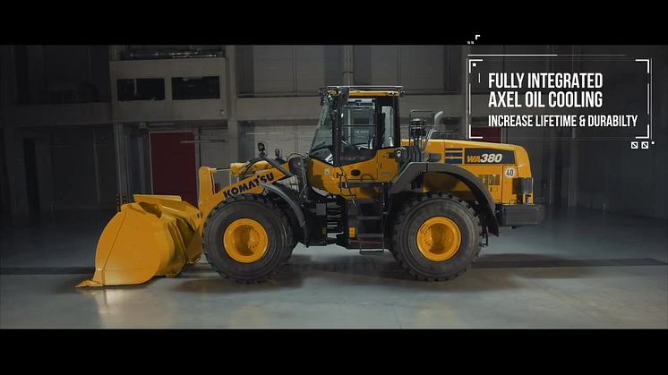 Komatsu WA380-8 walk-around